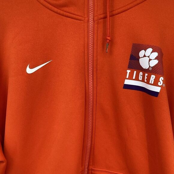 EUC Mens Nike Clemson University Full Zip Hoodie -XXL - Picture 3 of 8